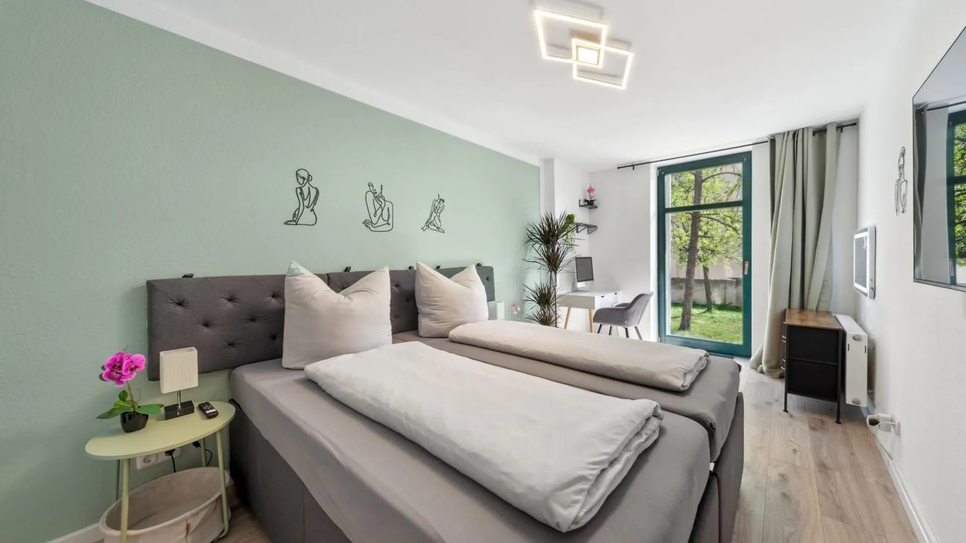 Dresdenstay Gemuetlich Und Modern Mit Kamin Und Ps4 Apartment